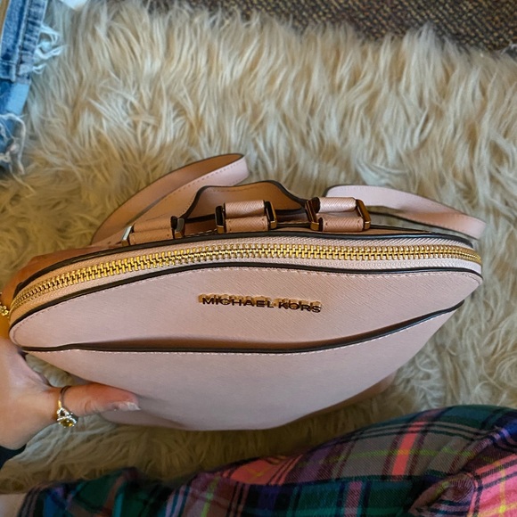 Blush pink MK backpack - Picture 6 of 14